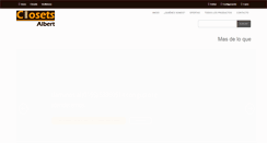 Desktop Screenshot of closetsalbert.com.mx